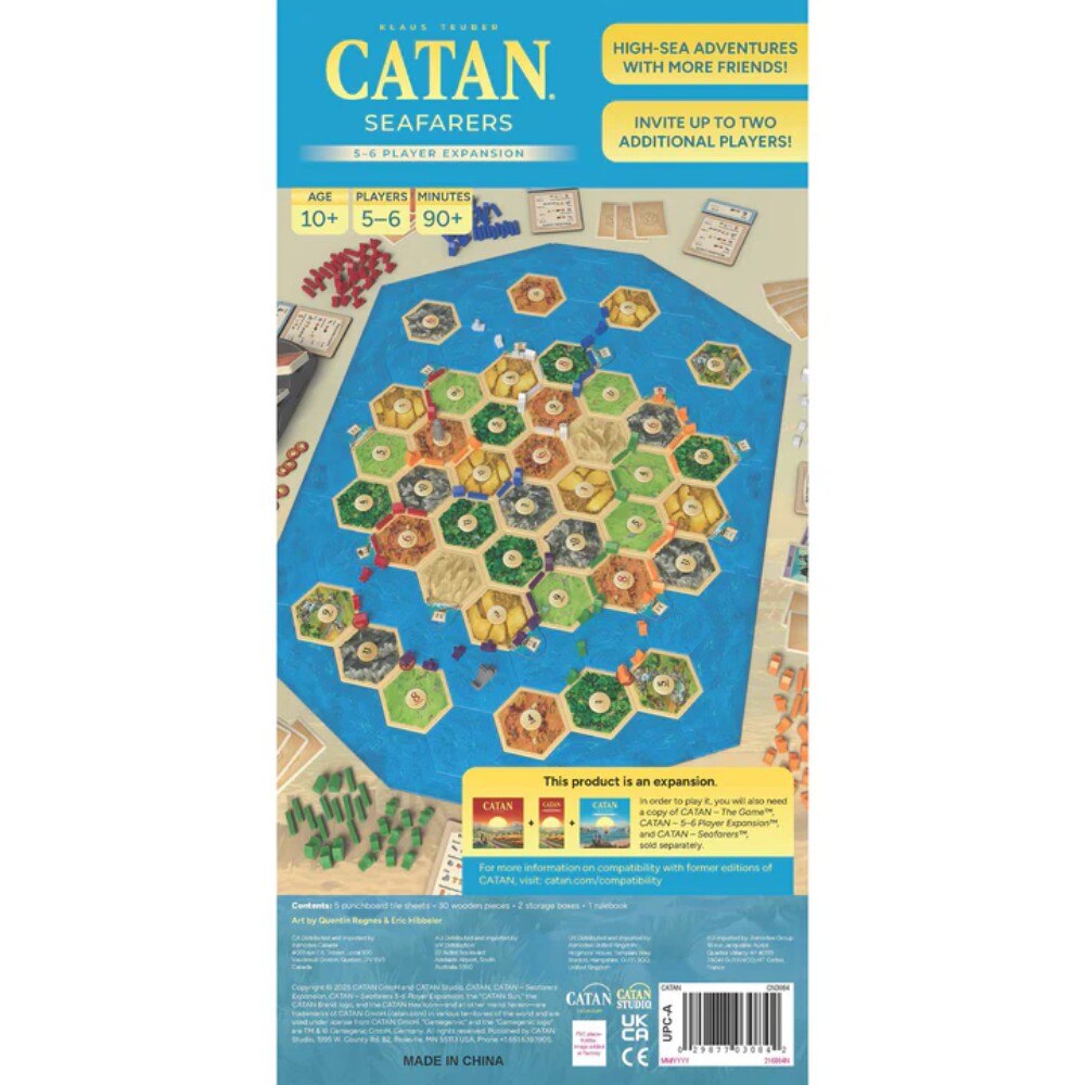 Catan (6th Edition) - Seafarers 5-6 Player Expansion - Image 2