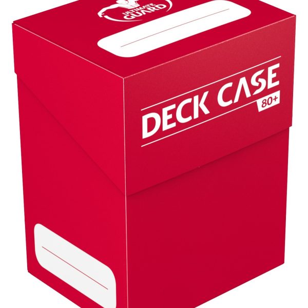 UGD - Deck Case 80+ Std Size Red