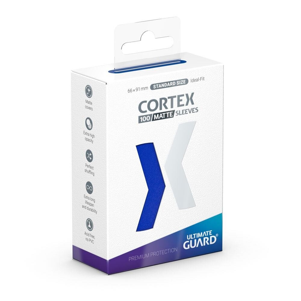 Ultimate Guard Cortex Sleeves Standard - Matte Blue (100)