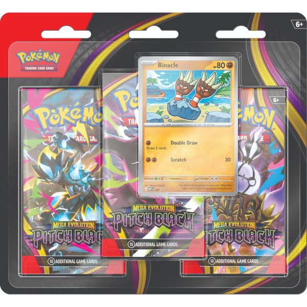 Pokémon Mega Evolution: Pitch Black Blister 3 Pack