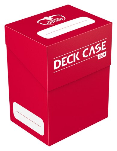 Ultimate Guard Deck Case 80+ Standard Size Red