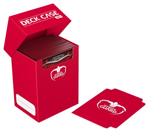 Ultimate Guard Deck Case 80+ Standard Size Red - Image 3