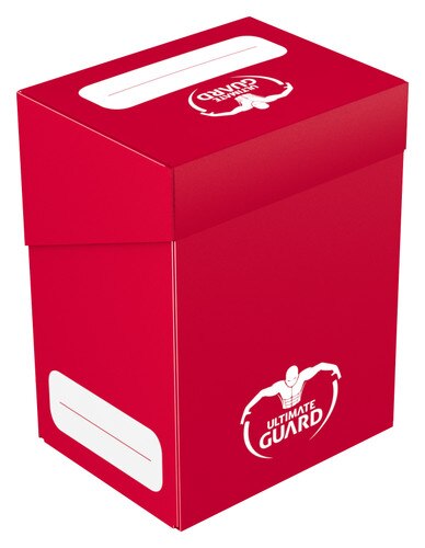Ultimate Guard Deck Case 80+ Standard Size Red - Image 4