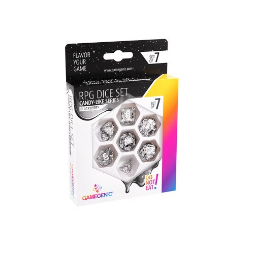 Gamegenic RPG Dice: Candy Like Series - Blackberry - Image 2