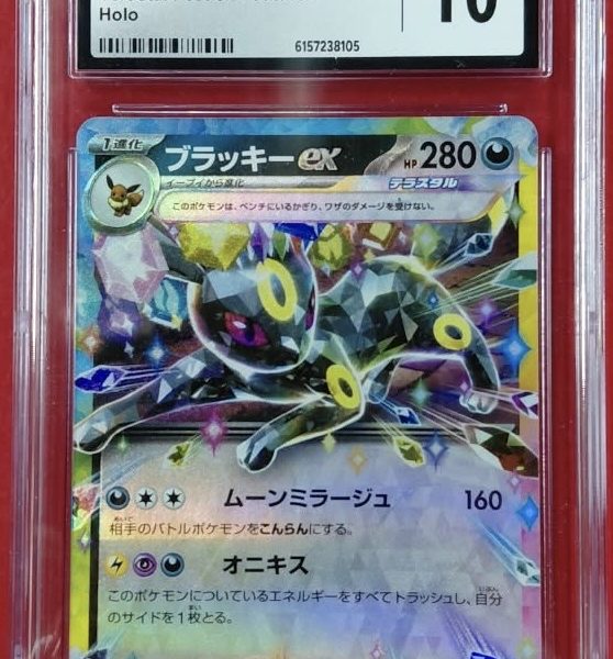 Umbreon ex - Pokémon (2024) Japanese- Terastal Fest ex-093/187 - Holo
